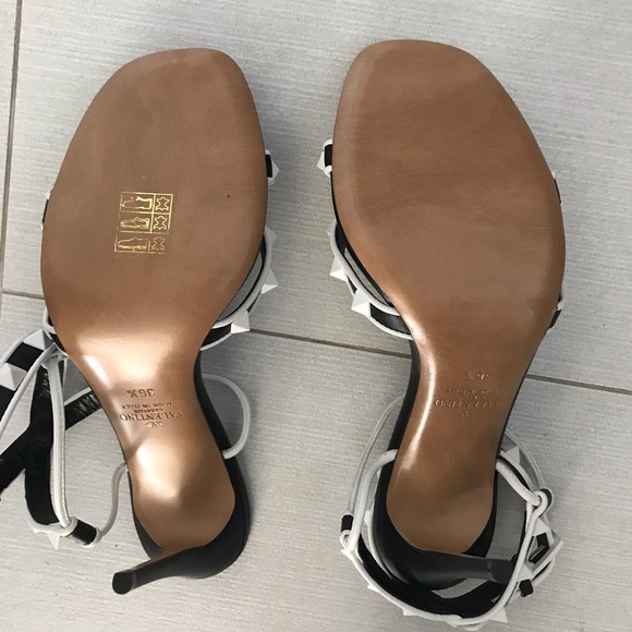 NEW Valentino Garavani Rockstud Sandals 36.5 - Picture 6 of 14